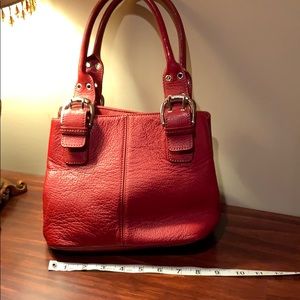 Red Tignanello purse
